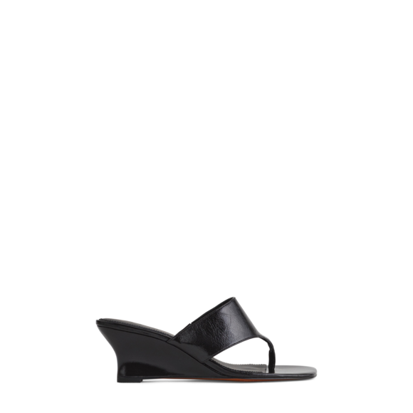 Madewell Shoes - Madewell The Deanna Thong Wedge Sandal (Women) in Black